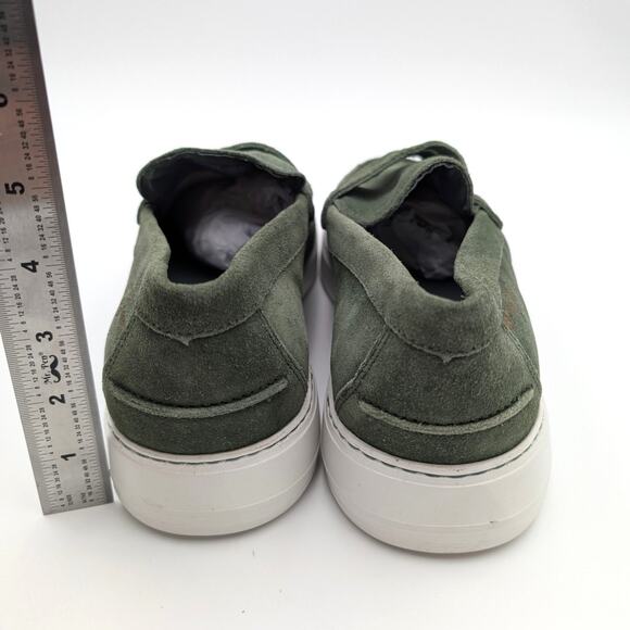 Gernie NYC 22\'s Penny Leather Low Top Loafer Shoes Green Size US10.5 EU44 main image 11